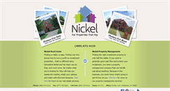 Desktop Screenshot of nickelproperty.com